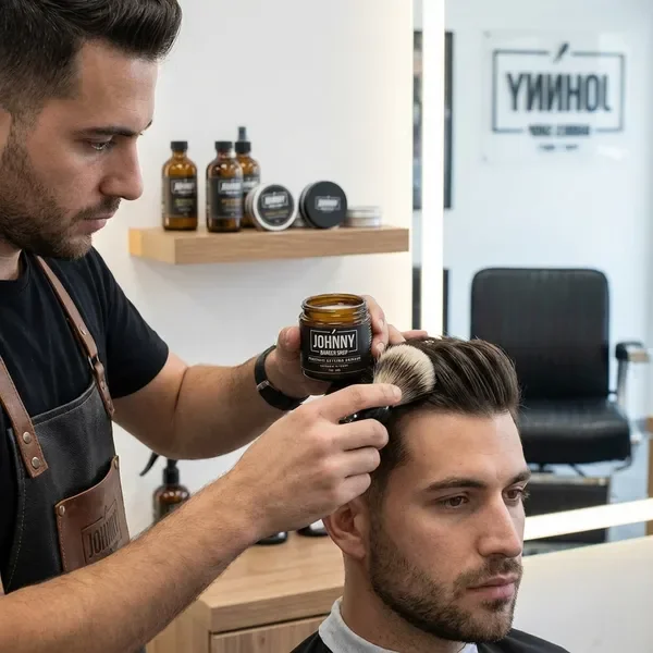 פנים מספרה מודרנית ומעוצבת